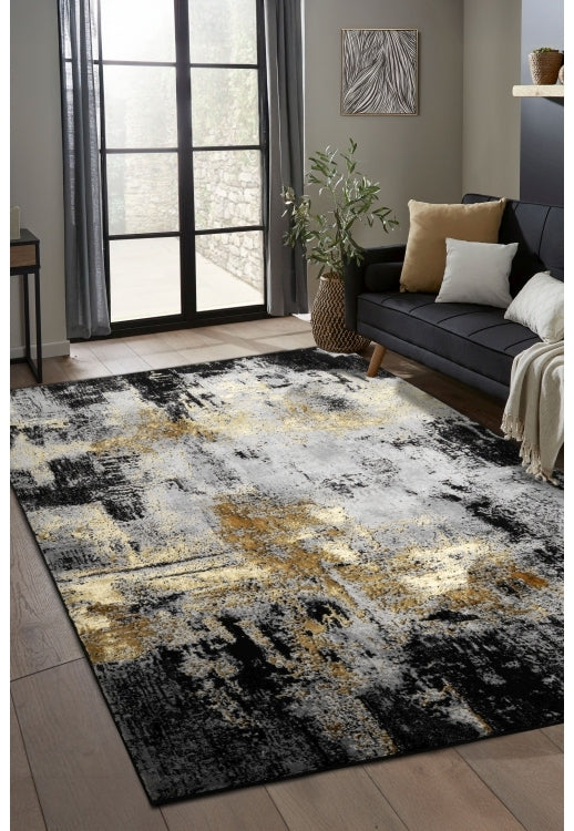 Modern High Shine Marble Rug
