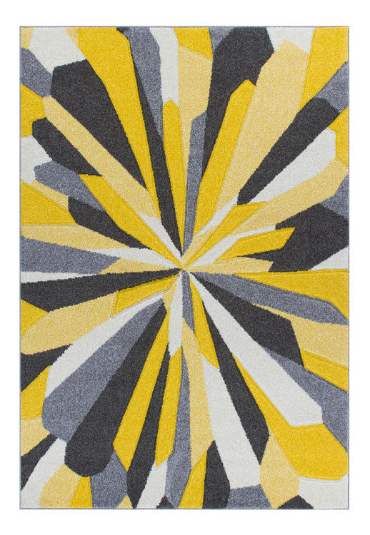 Contemporary Modern Living Machine Woven Rug