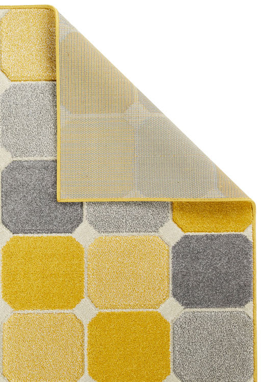 Contemporary Modern Living Machine Woven Rug