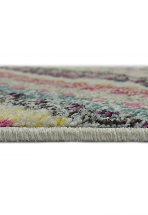 Bold, vibrant, poppy modern and traditional rug