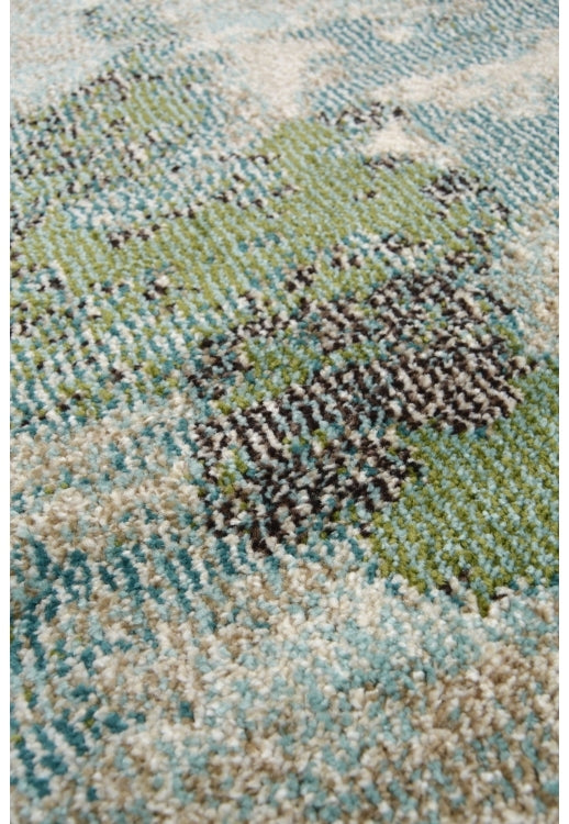 Bold, vibrant, poppy modern and traditional rug