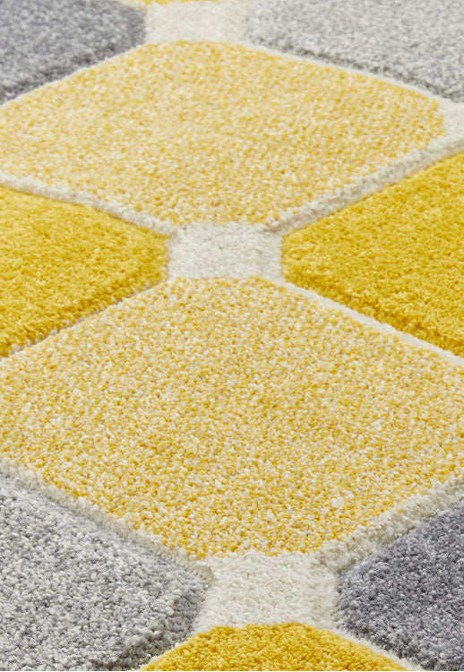 Contemporary Modern Living Machine Woven Rug