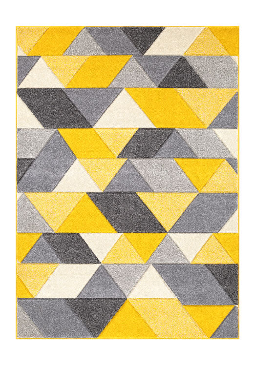 Contemporary Modern Living Machine Woven Rug