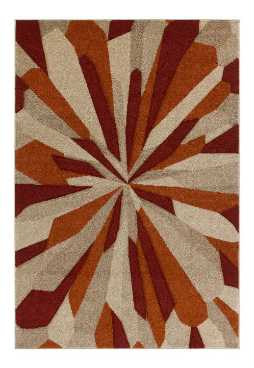 Contemporary Modern Living Machine Woven Rug