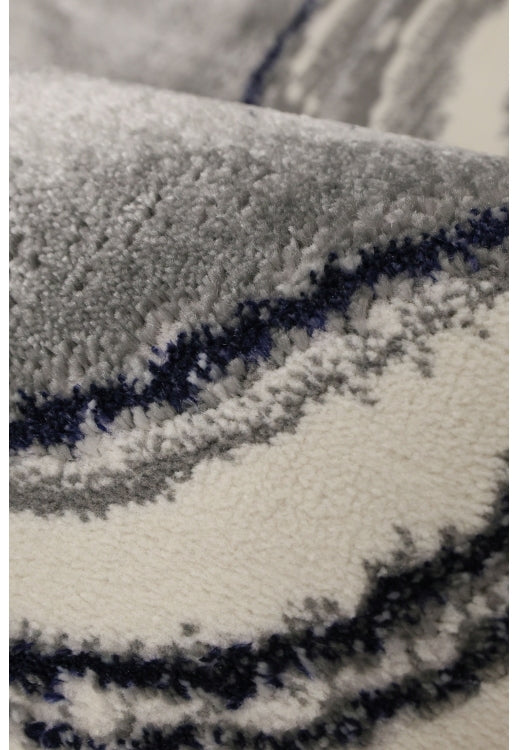 Modern High Shine Marble Rug