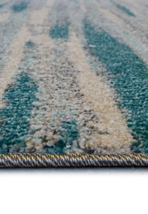 Bold, vibrant, poppy modern and traditional rug