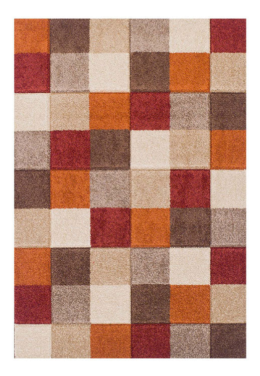 Contemporary Modern Living Machine Woven Rug