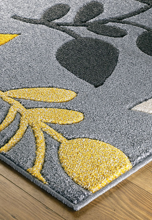 Contemporary Modern Living Machine Woven Rug