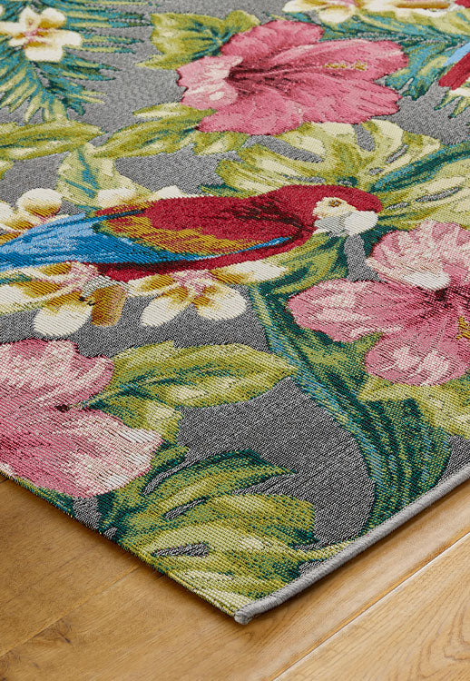 Tropical Indoor Outdoor Vibrant Collection Rugs