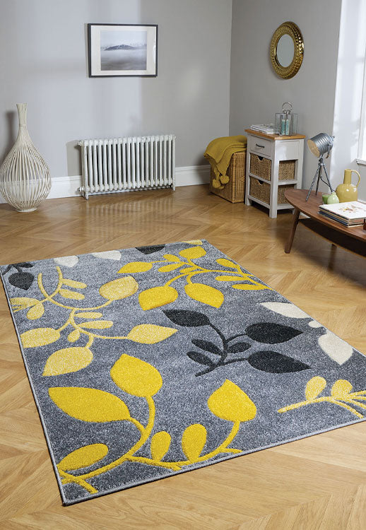 Contemporary Modern Living Machine Woven Rug