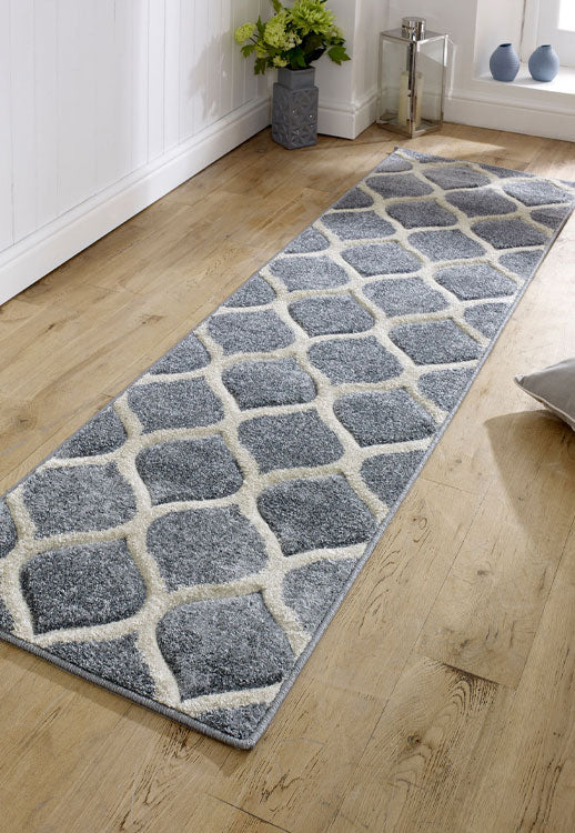 Contemporary Modern Living Machine Woven Rug