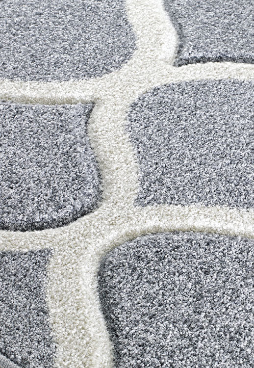 Contemporary Modern Living Machine Woven Rug