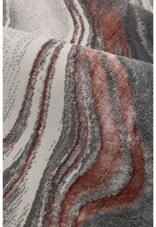 Modern High Shine Marble Rug