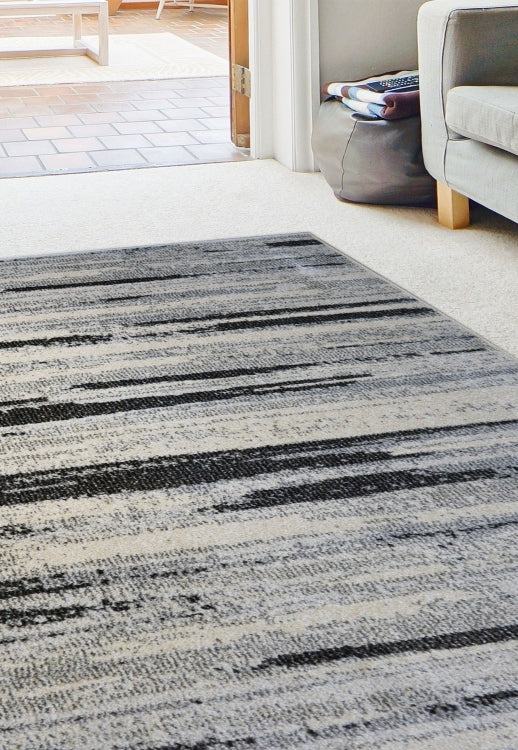 Bold, vibrant, poppy modern and traditional rug