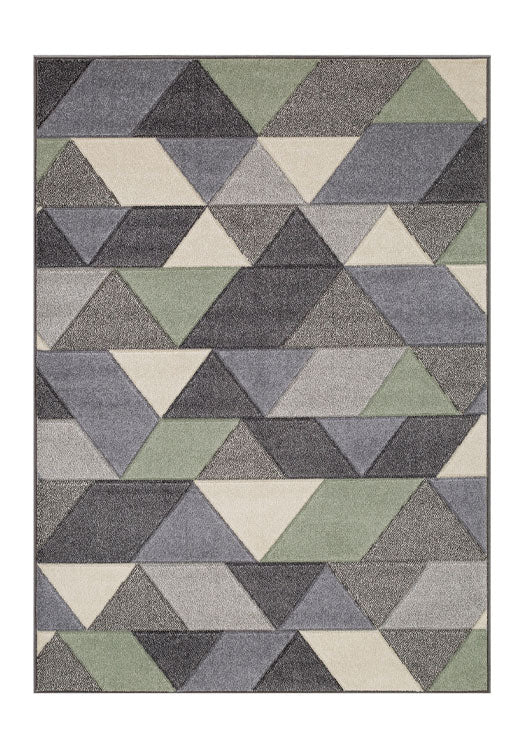 Contemporary Modern Living Machine Woven Rug