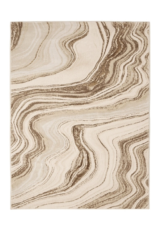 Modern High Shine Marble Rug