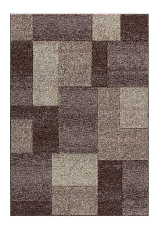 Contemporary Modern Living Machine Woven Rug
