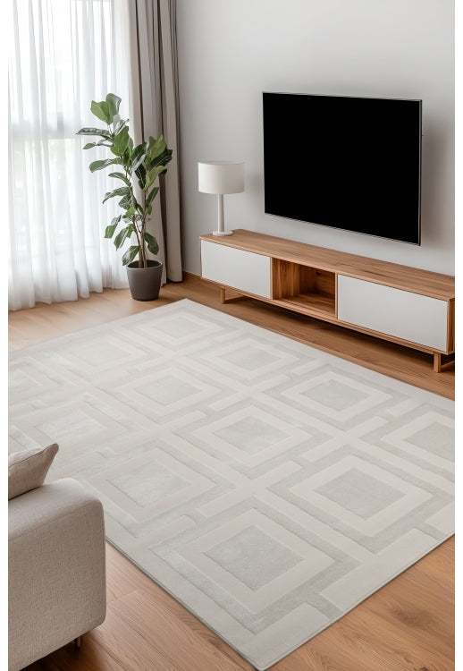 Contemporary Greys and Ivory Heatset collection