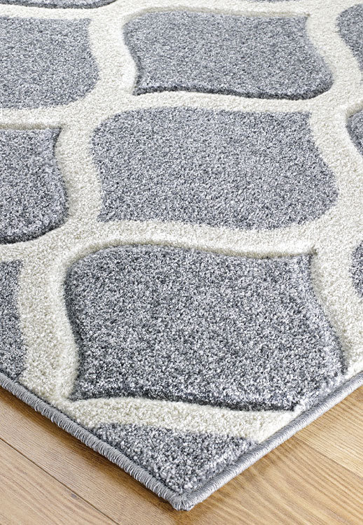 Contemporary Modern Living Machine Woven Rug