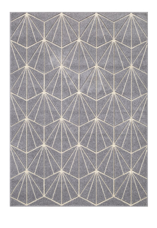 Contemporary Modern Living Machine Woven Rug