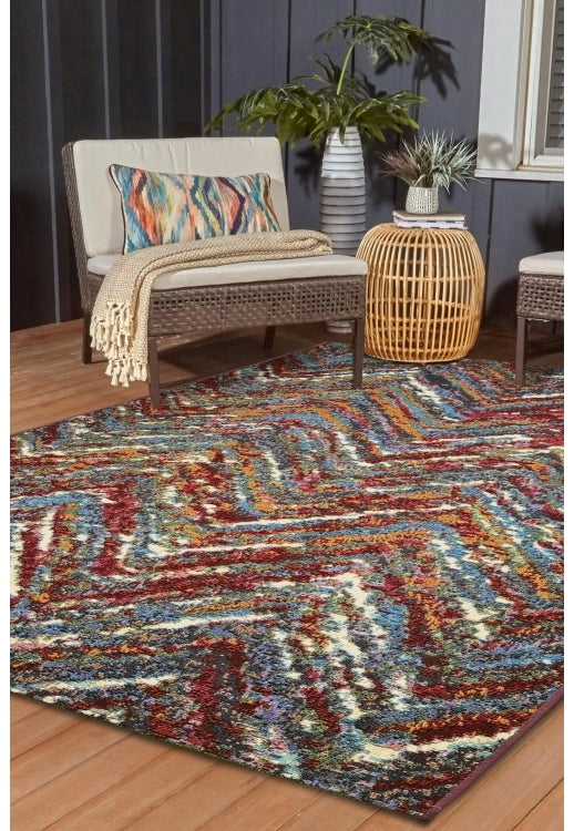 Tropical Indoor Outdoor Vibrant Collection Rugs