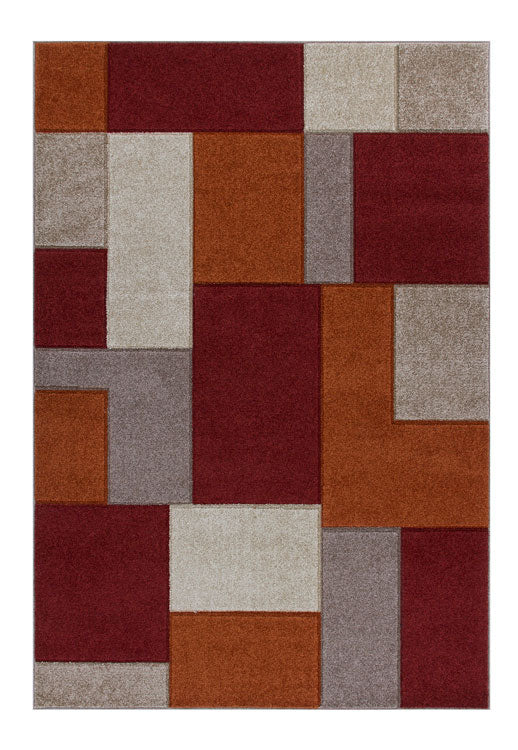 Contemporary Modern Living Machine Woven Rug