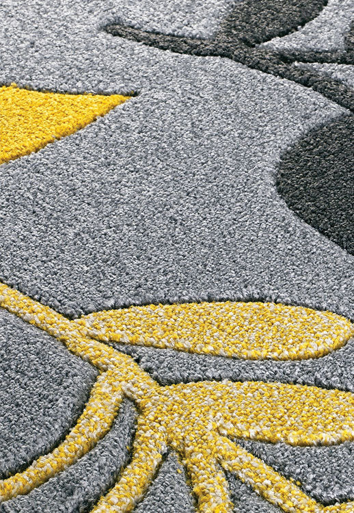 Contemporary Modern Living Machine Woven Rug