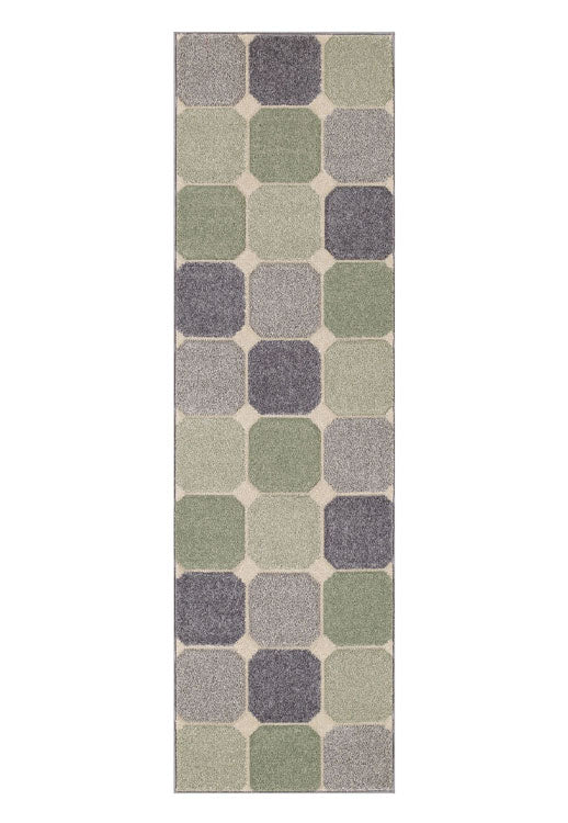 Contemporary Modern Living Machine Woven Rug