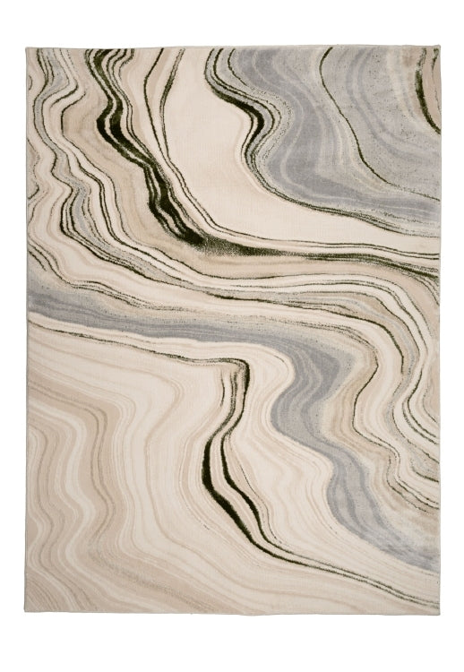 Modern High Shine Marble Rug